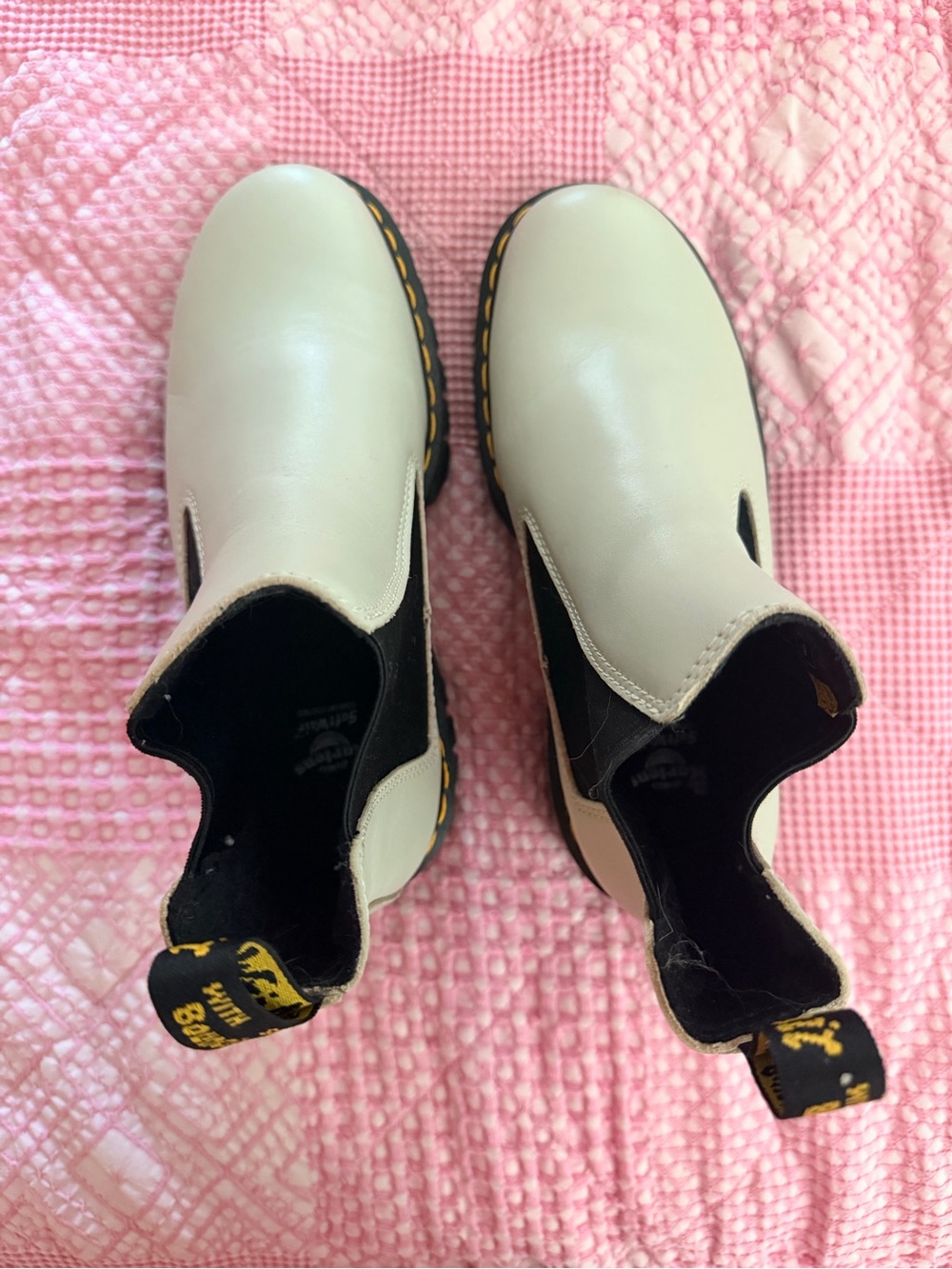 AUDRICK NAPPA LEATHER PLATFORM CHELSEA BOOTS EUC - Picture 4 of 6